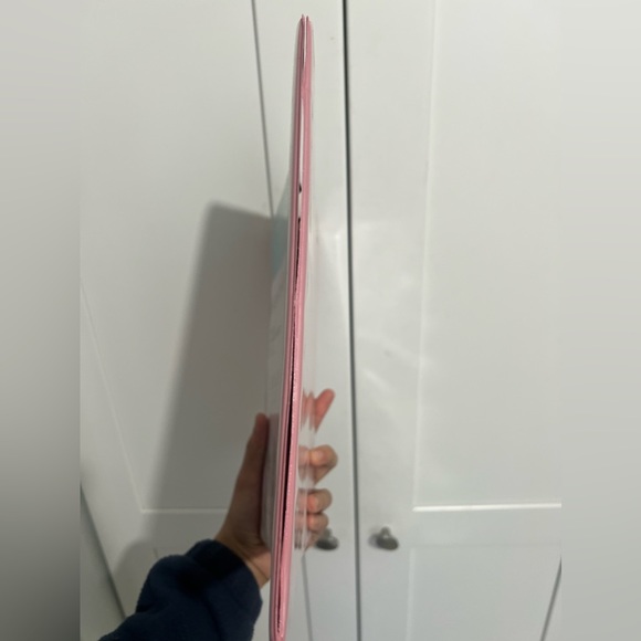 PINK YOOBI binder new 1 inch binder pink with pockets school organized supply - Picture 2 of 8